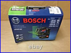 Bosch Self-Leveling Cross-Line Laser with Plumb Points Green Beam (GCL100-40G)