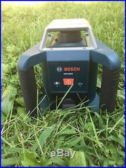 Bosch Self Leveling Exterior Rotary Laser with Laser Receiver