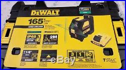 Brand New DeWalt DW088LG GREEN BEAM Cross Line Laser 12v Max 165FT Self Leveling