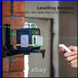 CIGMAN Laser Level Self Leveling 2 x 360° Green Cross Line for Construction
