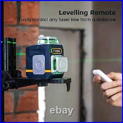 CIGMAN cross line laser level 3D 3X 360°Self Auto Leveling Rotary Remote Control