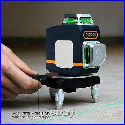 CM-720 Green Laser Level Self Leveling 3D 8 Lines Laser for Indoor Construction