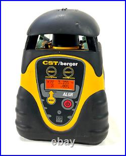 CST/Berger ALGR Self-Leveling Rotary Laser Level with Case