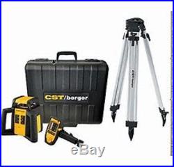 CST/Berger RL25HCK Horizontal/Exterior Self-Leveling Rotary Laser kit Slope cap