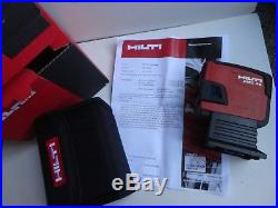 Calibrated Hilti Pmc 46 Combi Laser Level Self-leveling Pmc46 New Bag