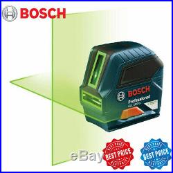 Clearance Bosch Self-Leveling Cross Line Laser Green Angle Fixing GLL100GX