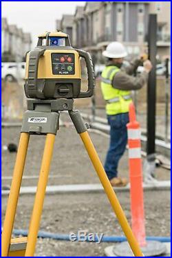 Clearance Topcon RL-H5A Horizontal Self-Leveling Rotary Laser LS-80L Receiver