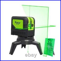 Cross Line Laser Level with 2 Plumb Dots M-9211G Green Beam Self Leveling
