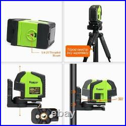 Cross Line Laser Level with 2 Plumb Dots Professional Green Beam Self-Leveling
