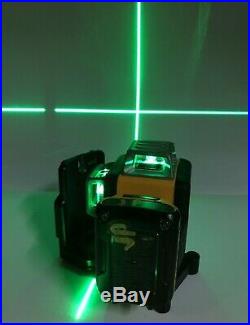 DEWALT 12V MAX 3 x 360 Degrees Green Line Laser DW089LG With Battery Free Shipping