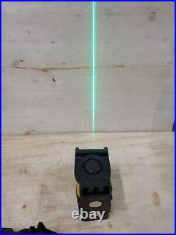DEWALT 165 ft. Green Self-Leveling Cross Line Laser Level with Case A-49