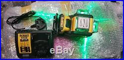 DEWALT DCE089D1G 10.8V GREEN MULTI LINE LASER 1x 2.0 AH Battery & CHARGER Only