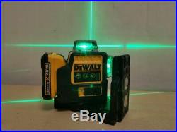 DEWALT DCE089G 10.8V Self Levelling Multi Green Line Laser AH 72950