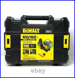 DEWALT DCLE34030G 20V MAX XR 3 x 360 Green Line Laser With Detector