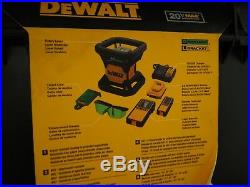 DEWALT DW079LG 18-20v 2000-Foot Range Self-Leveling Green Rotary Laser DCE079d1g