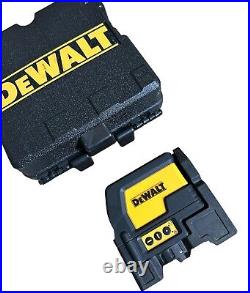 DEWALT DW0822 2-Spot Cross-Line Laser Level Yellow