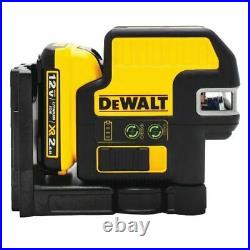 DEWALT DW0825LG 12 Volt 5 Spot Cross Line Laser Level