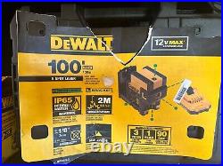 DEWALT DW0825LG 12 Volt 5 Spot Cross Line Laser Level. NEW