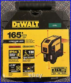 DEWALT DW0851 Self-Leveling Spot Beams & Line Laser Level SEALED