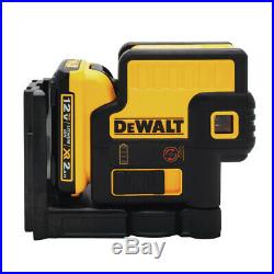 DEWALT DW085LR 12V MAX Compatible 5 Spot Red Laser New