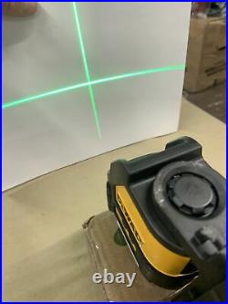 DEWALT DW088CG Self-leveling Green Cross-Line Laser Level