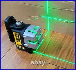 DEWALT DW089CG 3 Line Self Leveling green line Laser (LASER ONLY SEE PICTURES)