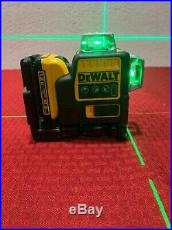 DEWALT DW089LG Green Line Laser NO BATTERY NO CHARGER