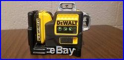 DEWALT DW089LG Green Line Laser and 2ah battery