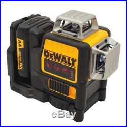 DEWALT DW089LR 12V MAX 3 x 360 Red Line Laser