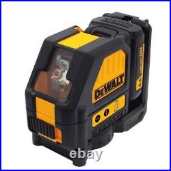 DEWALT Laser Level 12-V Red Self-Leveling Cross-Line Wall Full-Time Pulse Mode