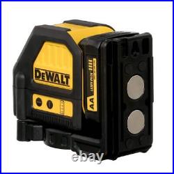 DEWALT Laser Level 12-V Red Self-Leveling Cross-Line Wall Full-Time Pulse Mode