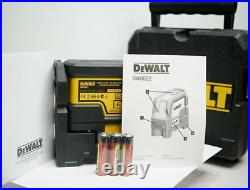DEWALT Line Laser, Self-Leveling, Cross Line, Red Beam (DW088K)