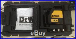 DEWALT USA version DW088K Self-Leveling Cross Line Laser in Kit Box in kit box