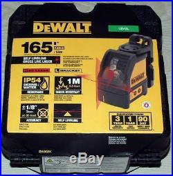DEWALT USA version DW088K Self-Leveling Cross Line Laser in Kit Box in kit box