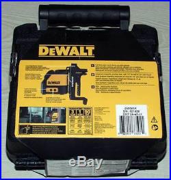 DEWALT USA version DW088K Self-Leveling Cross Line Laser in Kit Box release 2017