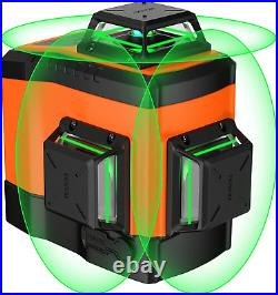 DOVOH Laser Level 360 Self Leveling High Accuracy 3D Green Line Laser Leveler