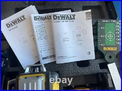 DeWALT DCLE34020 12/20V MAX Cordless Cross Line Green Laser (Bare Tool)
