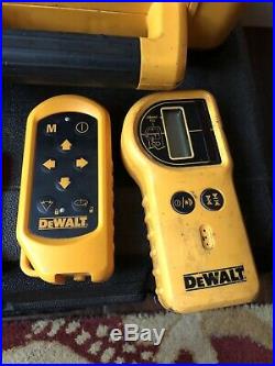 DeWALT DW079 18V Self Leveling Red Rotary Laser Level Kit Great Deal