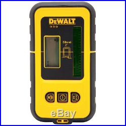 DeWALT DW0892G 165-Foot Rear Back-Lit LCD Green Laser Line Detector