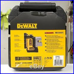 DeWALT DW089K Self Leveling 3 Beam Laser Chalk Cross Line Plus
