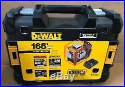 DeWALT DW089LR 12V Max 3 X 360 Degree Red Line Laser, Brand NEW