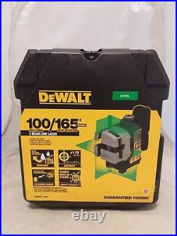 DeWalt 100/165 3-Beam Line Laser Level DW089CG