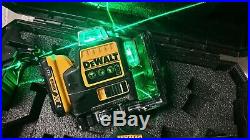DeWalt DCE089D1G 2.0Ah Li-Ion Self Level Multi Line Box Laser Green, No Charger