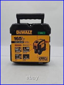 DeWalt DW0851 165ft Red Self-Leveling 5-Spot & Horizontal Line Laser Level