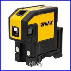 DeWalt DW0851 Red Self-Leveling 5-Spot and Horizontal Line Laser with Case
