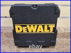 DeWalt DW085 5-Beam Laser Pointer 100' Red Self-Leveling Laser Pre-owned