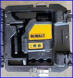 DeWalt DW088CG 165 ft. Green Self-Leveling Cross Line Laser Level with Case