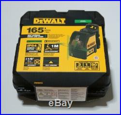 DeWalt DW088CG Self Leveling Cross Line Laser 165' Range Green Laser NEW