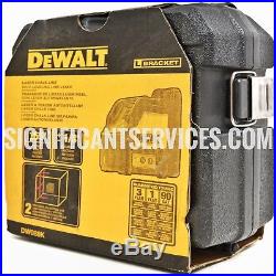 DeWalt DW088K Self Leveling Horizontal/Vertical Cross Line Laser Level Brand New