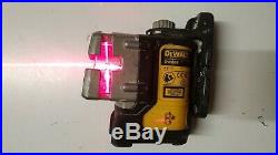 DeWalt DW089K-XJ DW089K 3 Beam 3 Way Self Levelling Multi Line Laser Unit Only